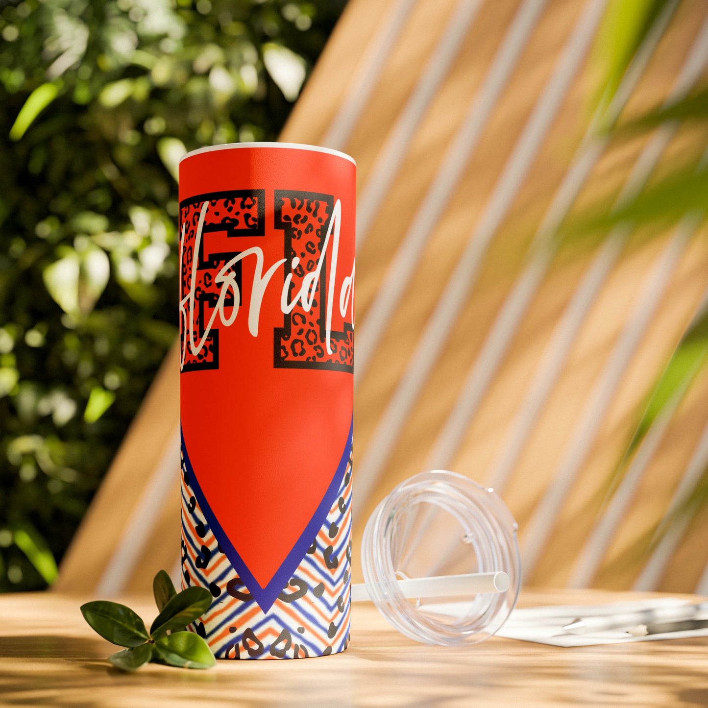 Skinny Tumbler with Straw, 20oz
