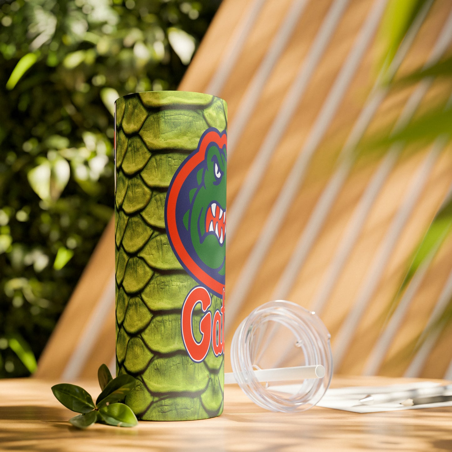 Skinny Tumbler with Straw, 20oz