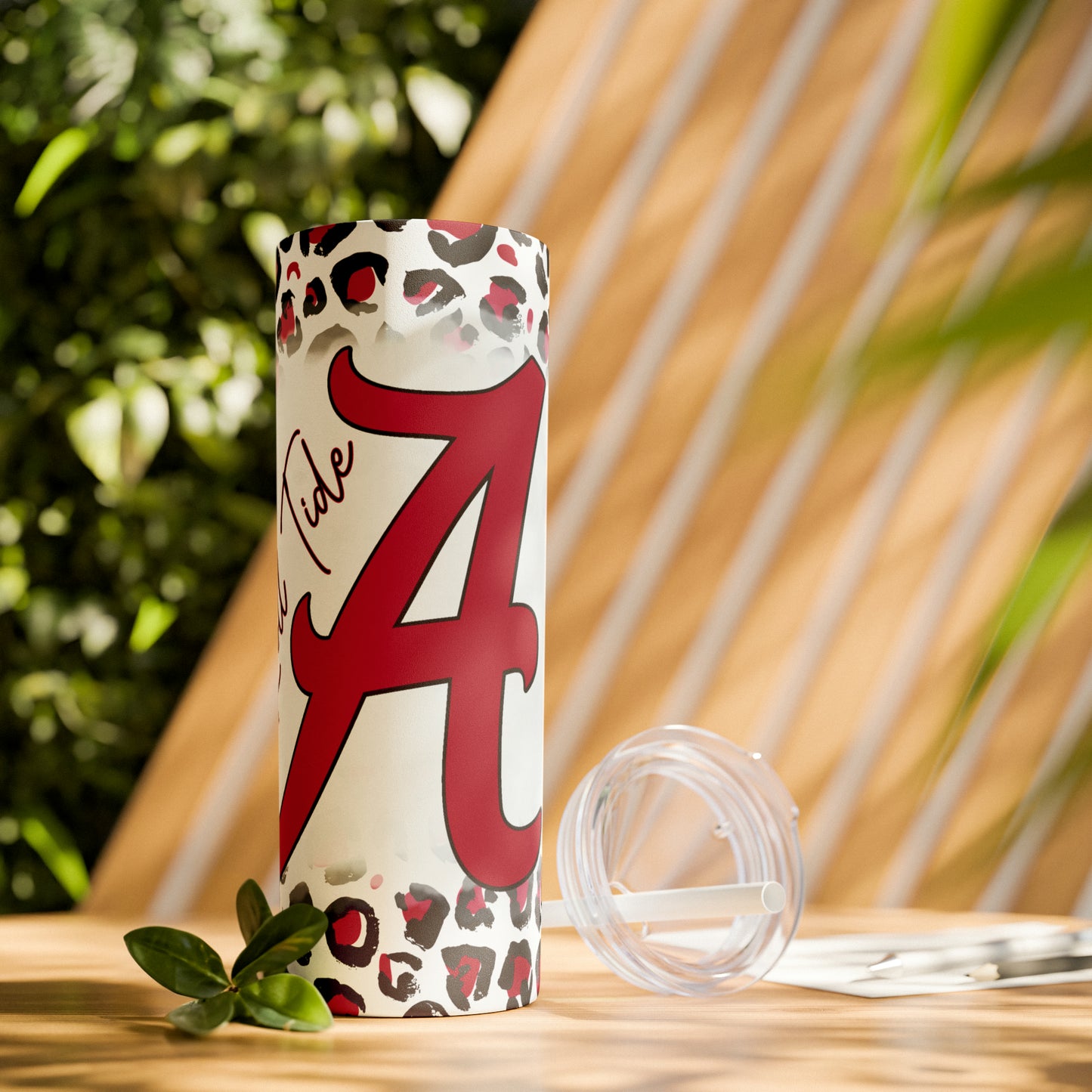 Skinny Tumbler with Straw, 20oz