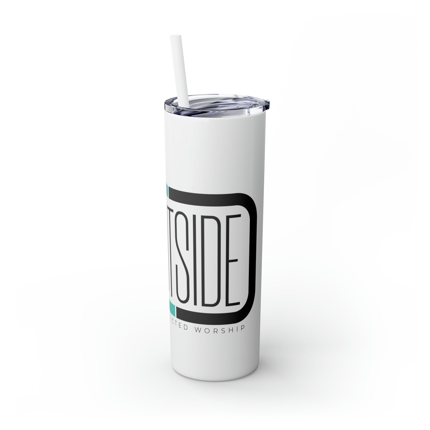 Skinny Tumbler with Straw, 20oz