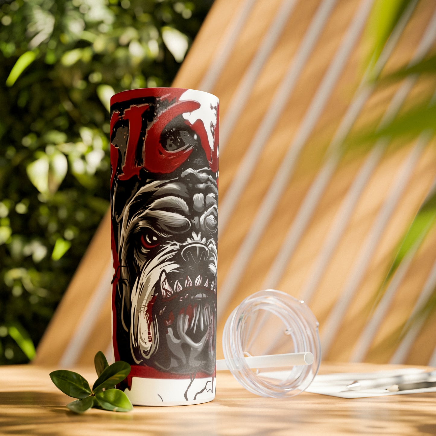 Skinny Tumbler with Straw, 20oz