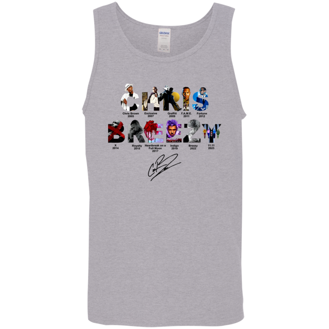 G520 Cotton Tank Top 5.3 oz.