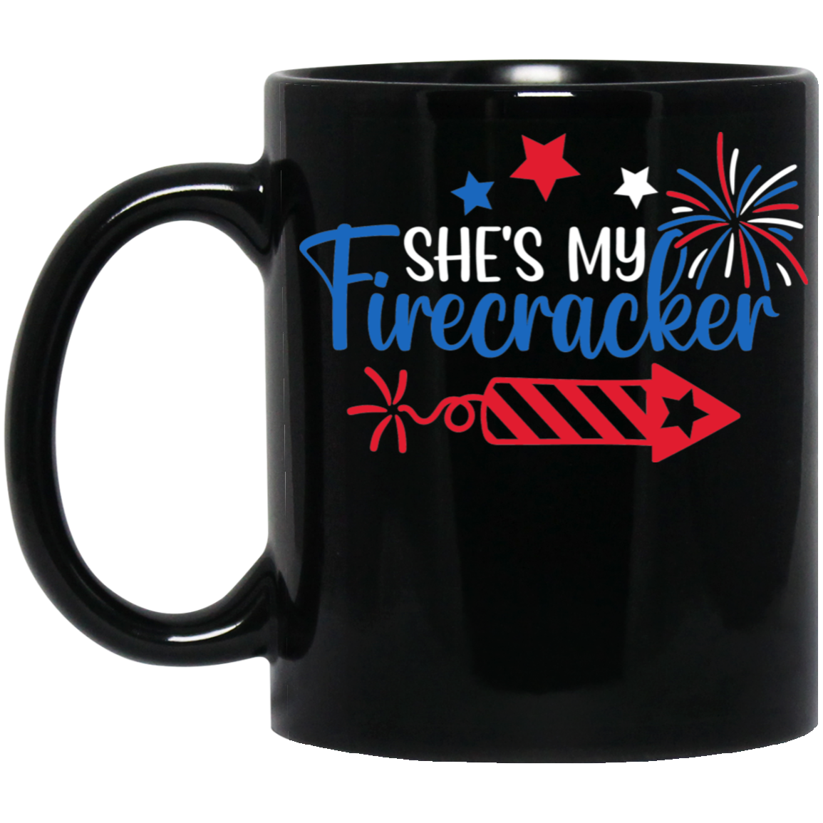 BM11OZ 11 oz. Black Mug