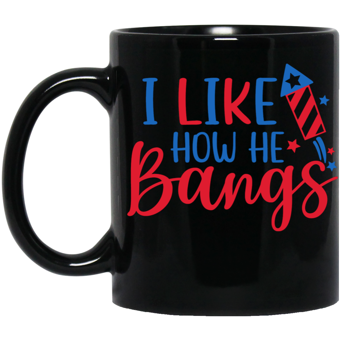 BM11OZ 11 oz. Black Mug