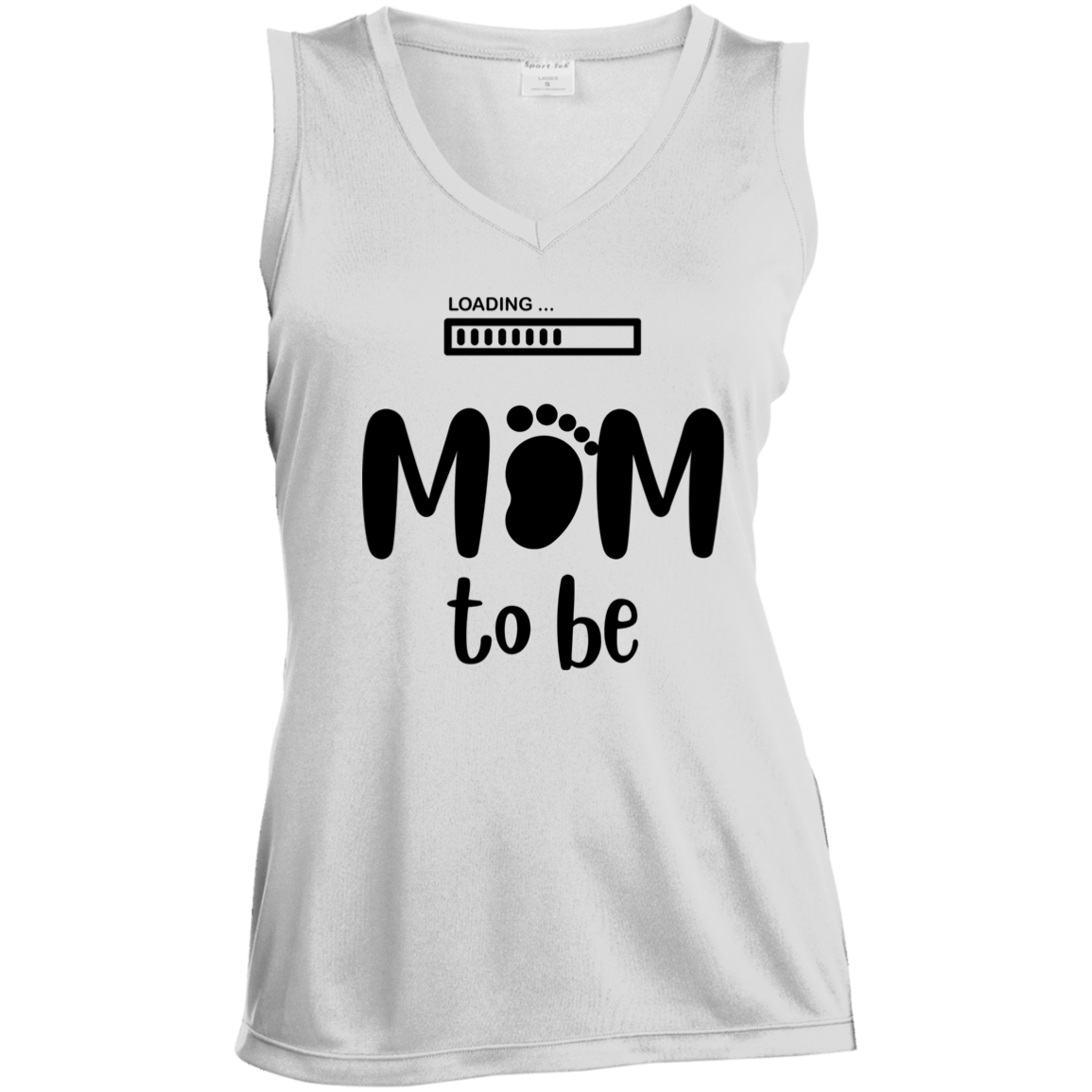 LST352 Ladies' Sleeveless V-Neck Performance Tee