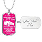 My Daughter | Believe In Yourself - Dog Tag