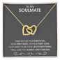 My Soulmate | Your Last Everything - Interlocking Hearts Necklace