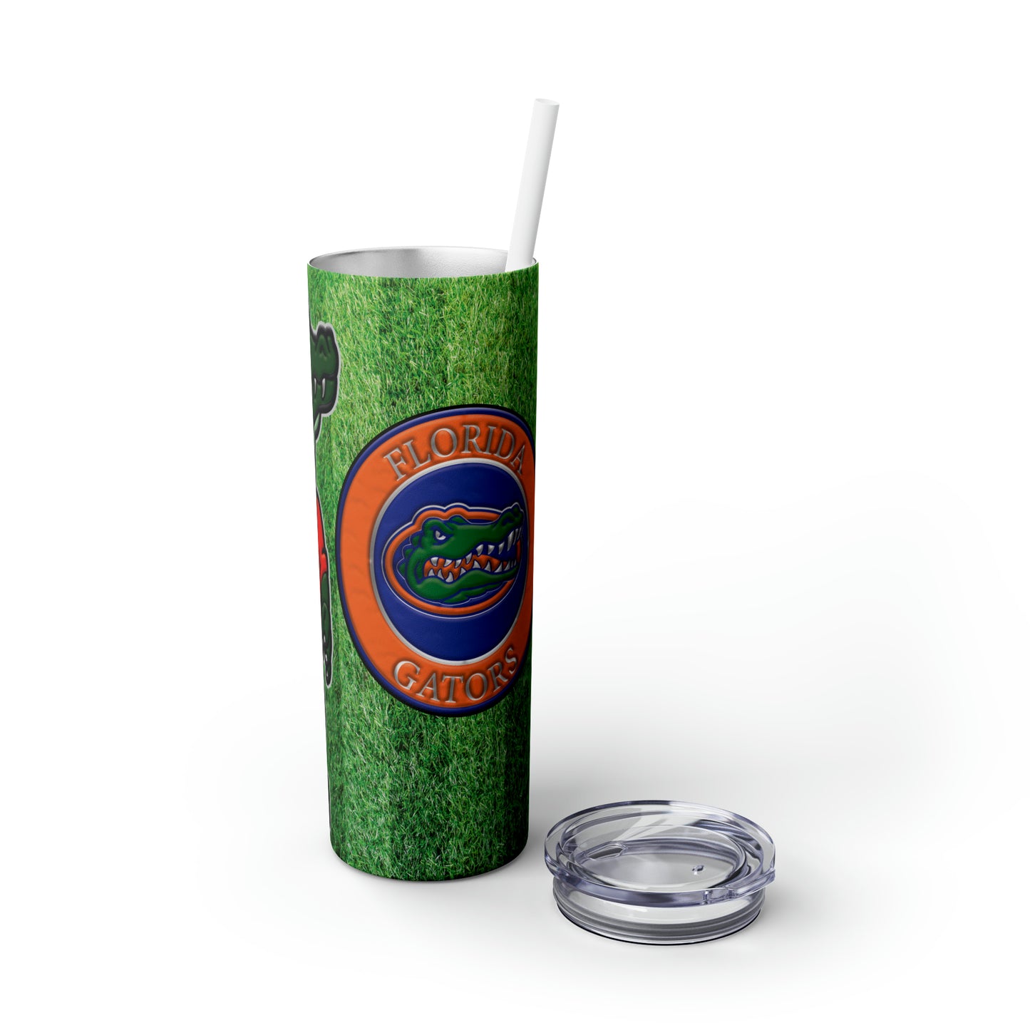 Skinny Tumbler with Straw, 20oz