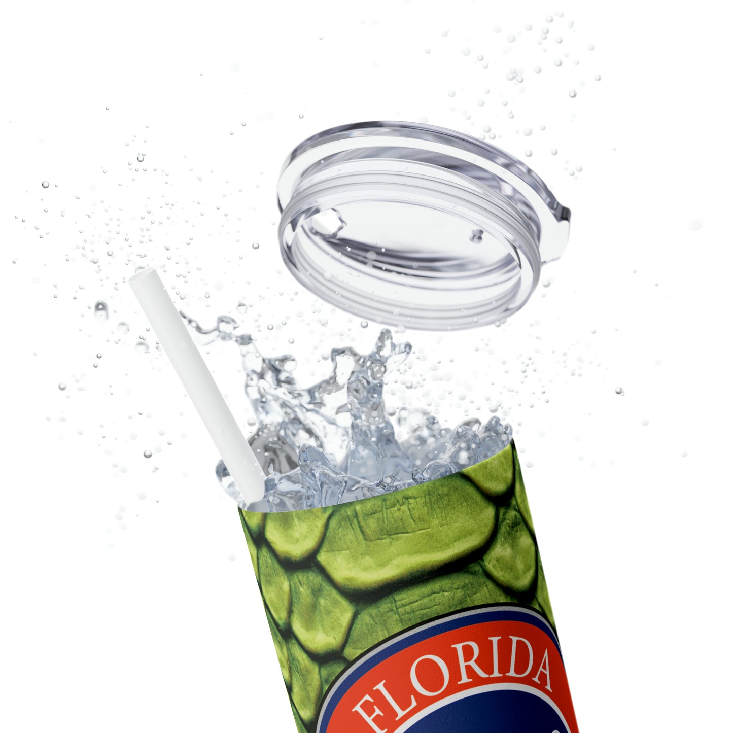 Skinny Tumbler with Straw, 20oz