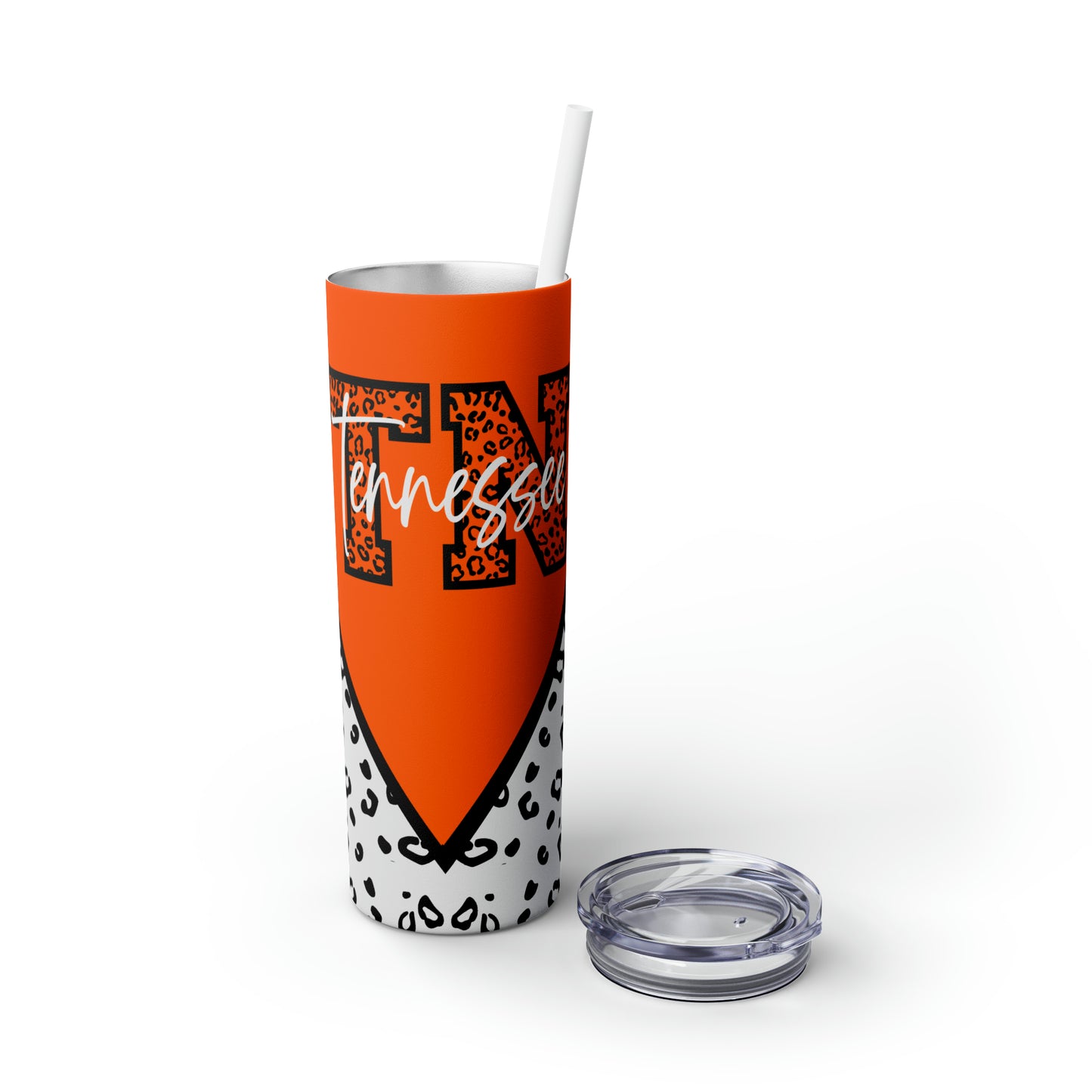 Skinny Tumbler with Straw, 20oz