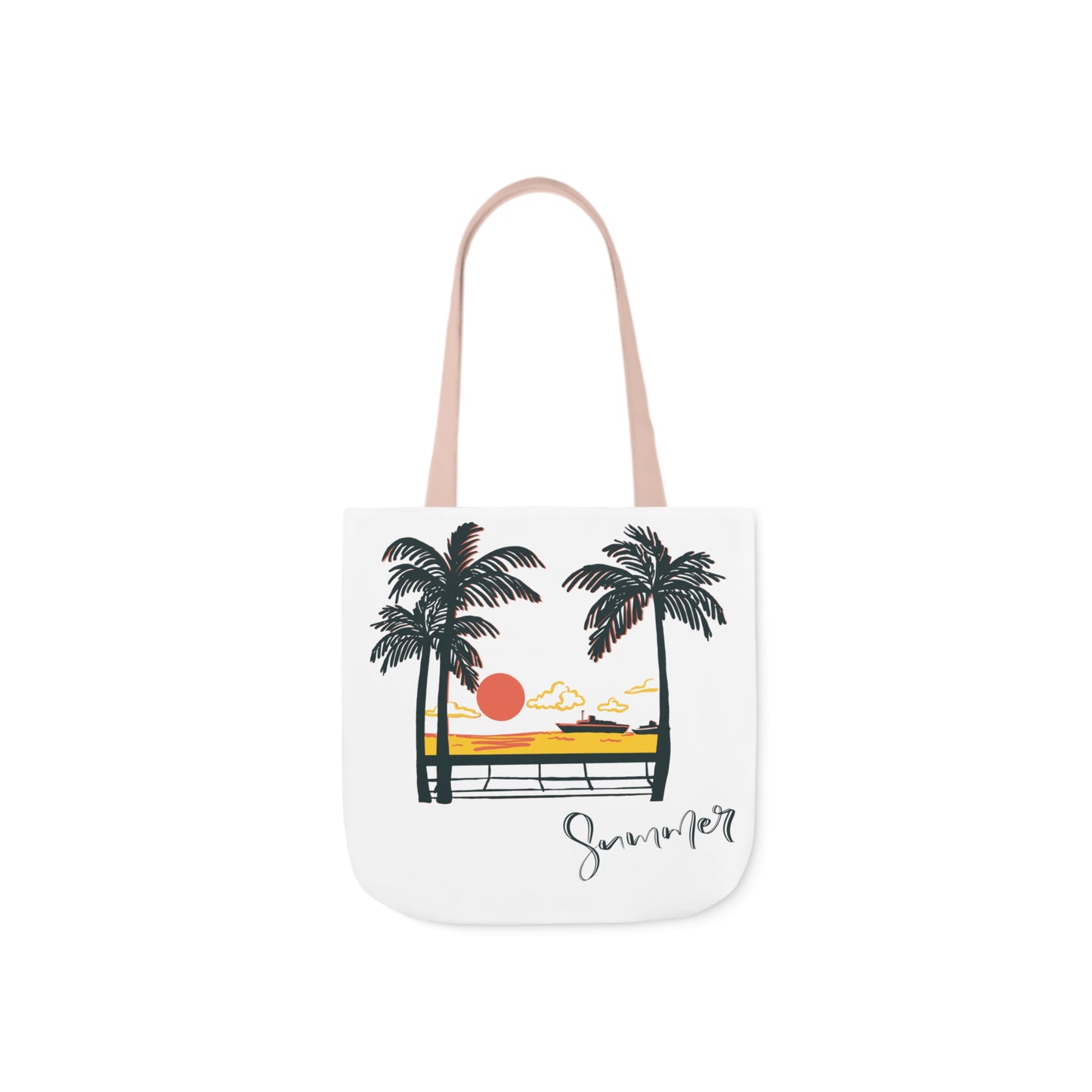 Polyester Canvas Tote Bag (AOP)