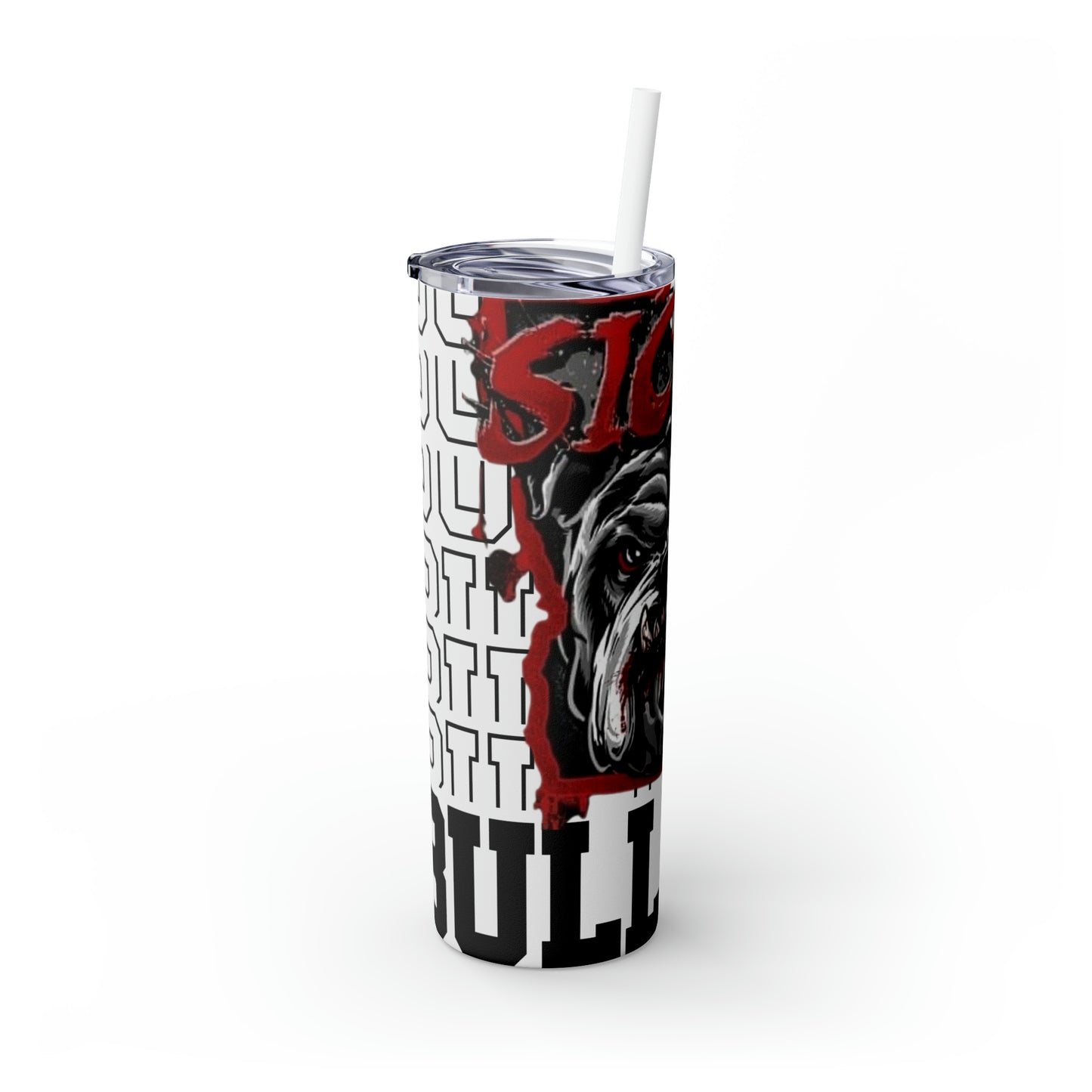 Skinny Tumbler with Straw, 20oz