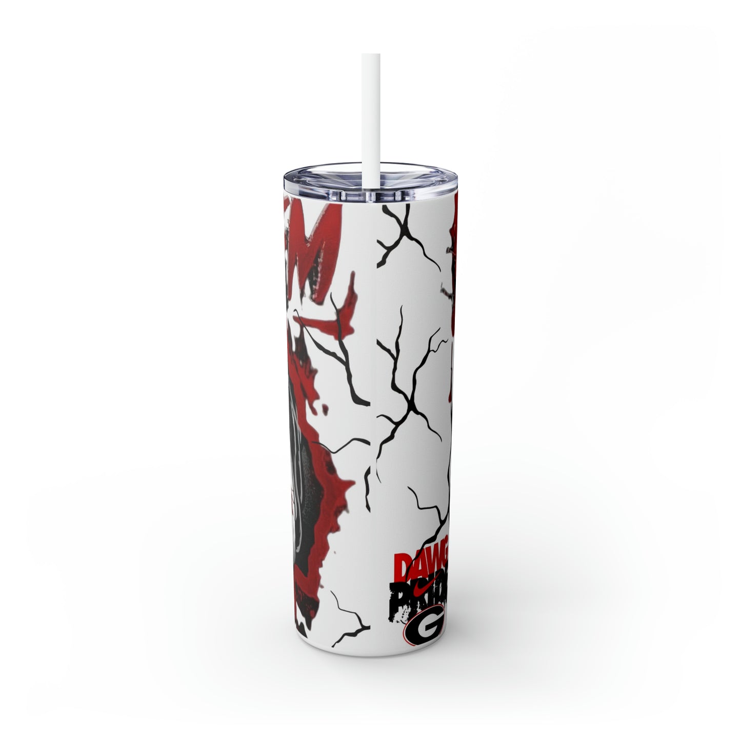 Skinny Tumbler with Straw, 20oz