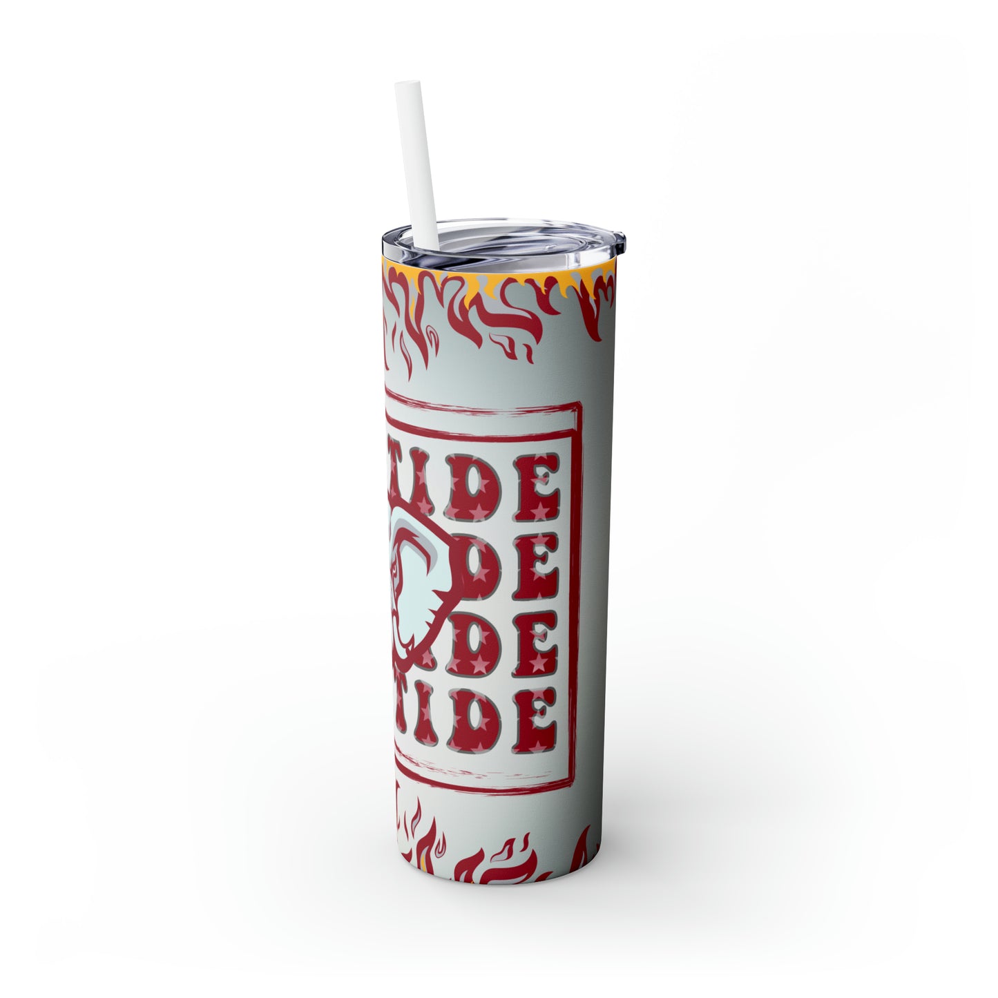 Skinny Tumbler with Straw, 20oz
