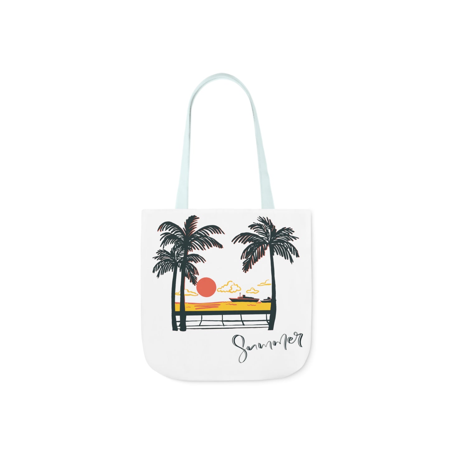 Polyester Canvas Tote Bag (AOP)