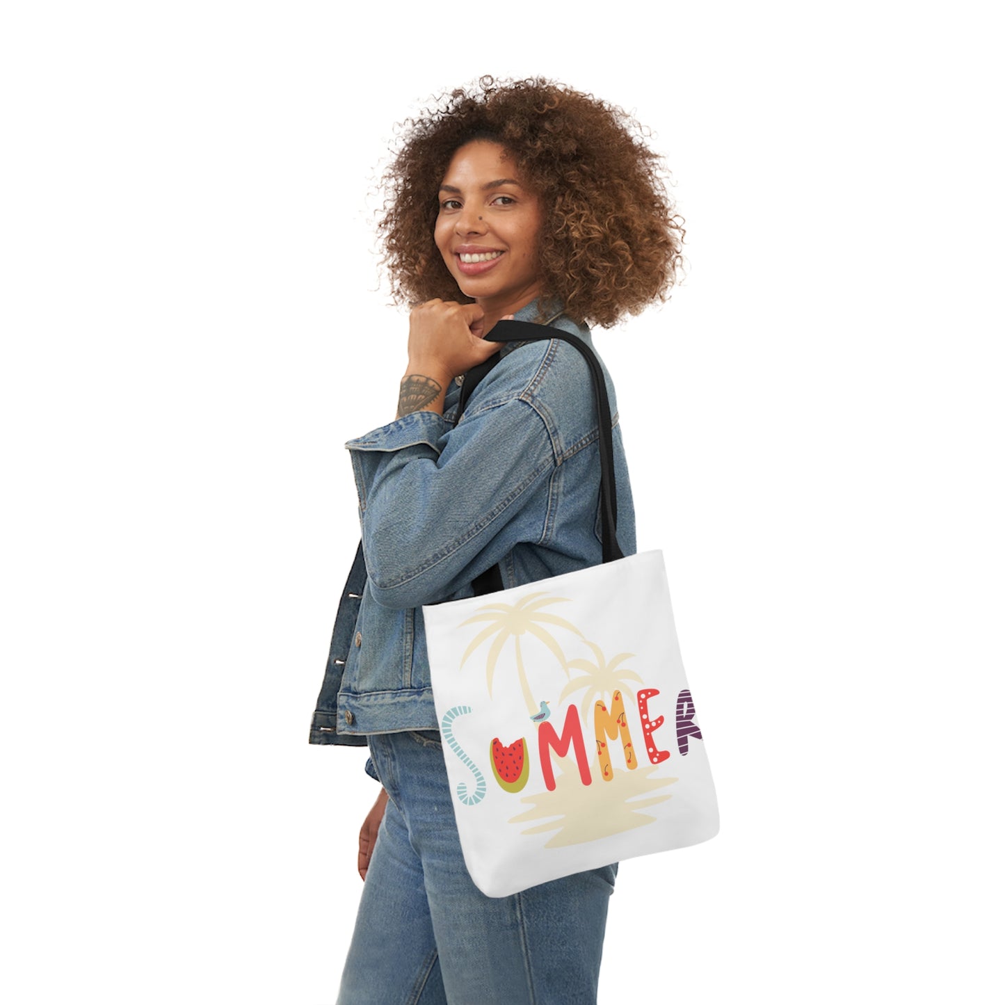 Polyester Canvas Tote Bag (AOP)