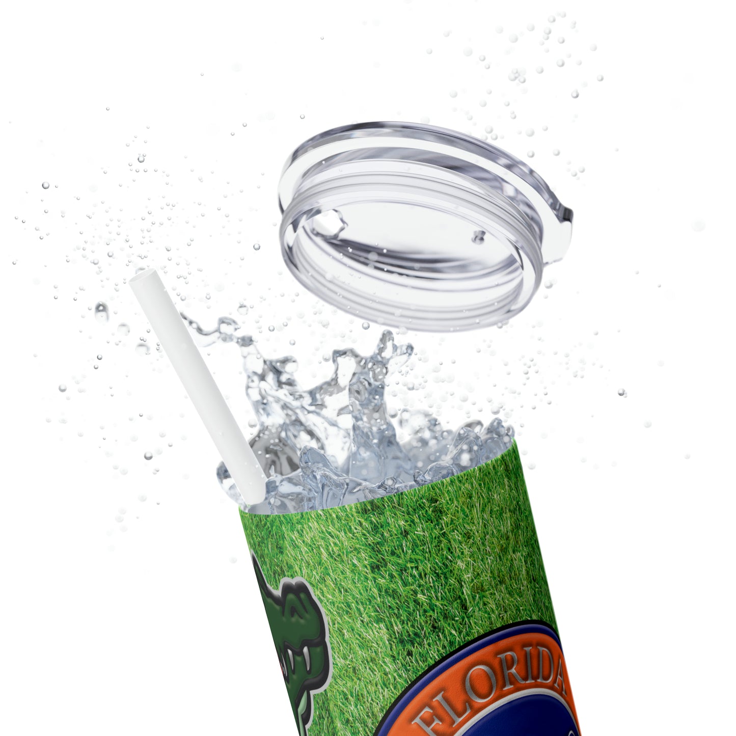 Skinny Tumbler with Straw, 20oz