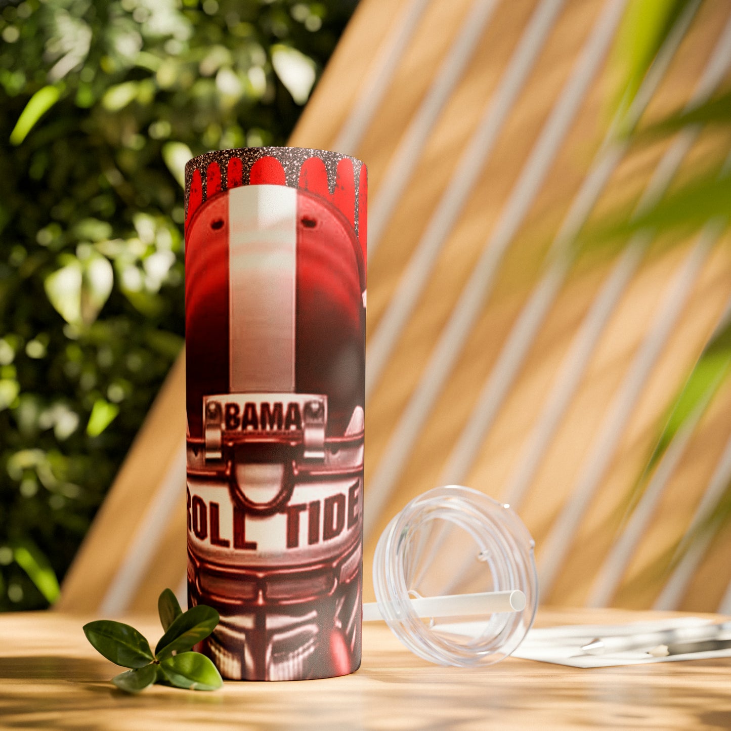 Skinny Tumbler with Straw, 20oz