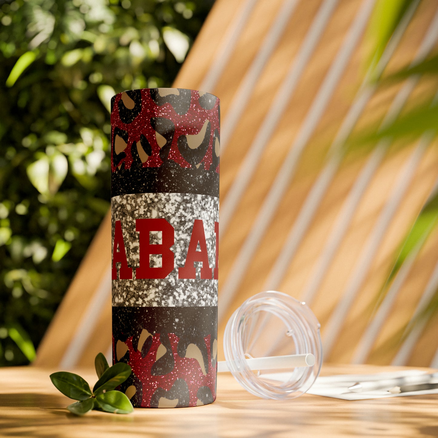 Skinny Tumbler with Straw, 20oz