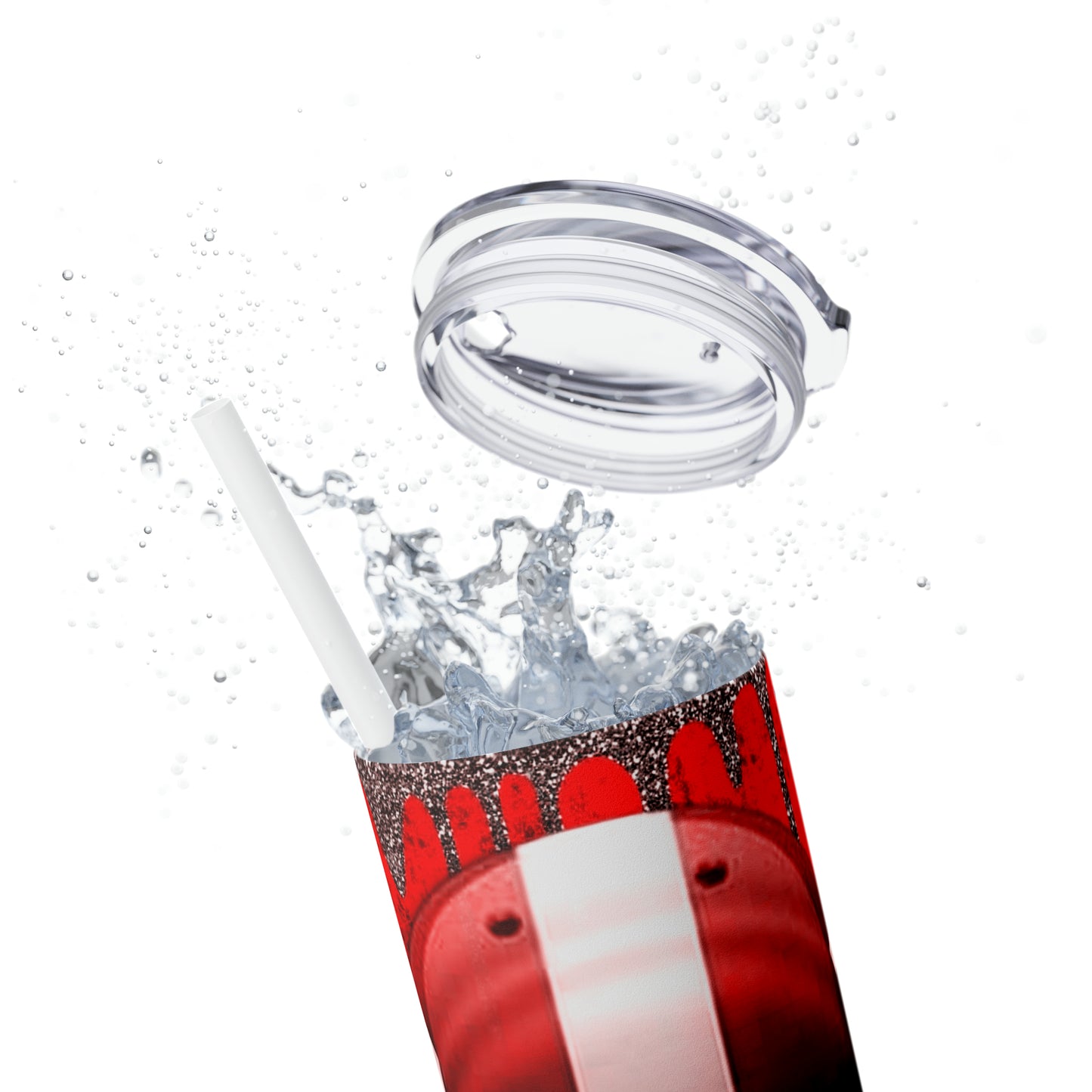 Skinny Tumbler with Straw, 20oz