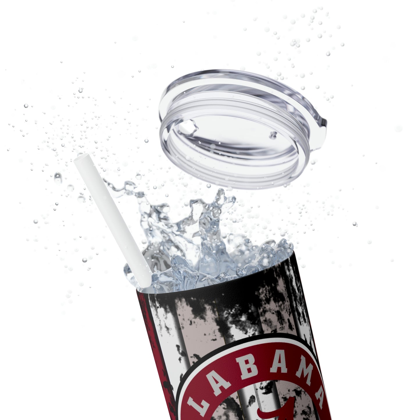 Skinny Tumbler with Straw, 20oz