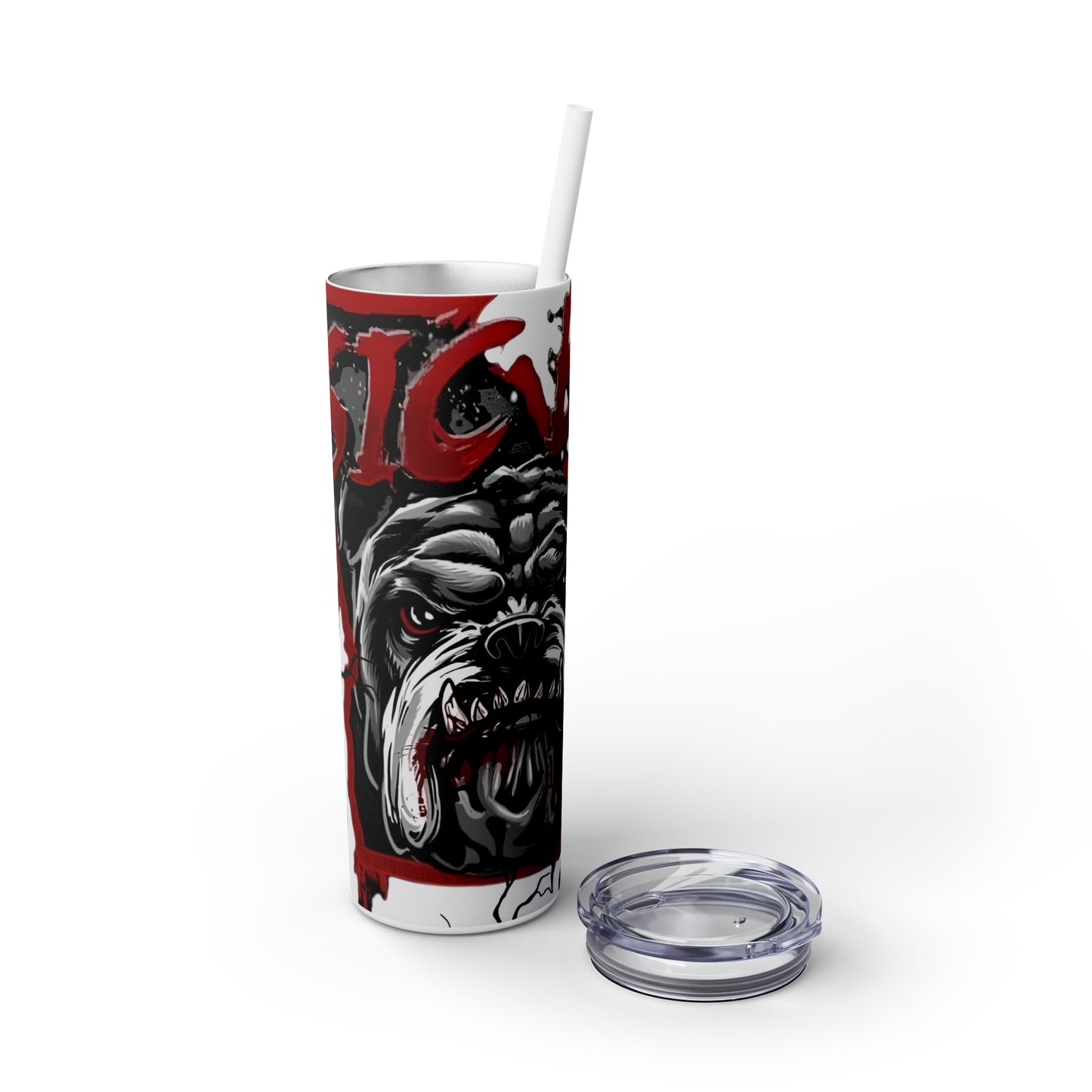 Skinny Tumbler with Straw, 20oz