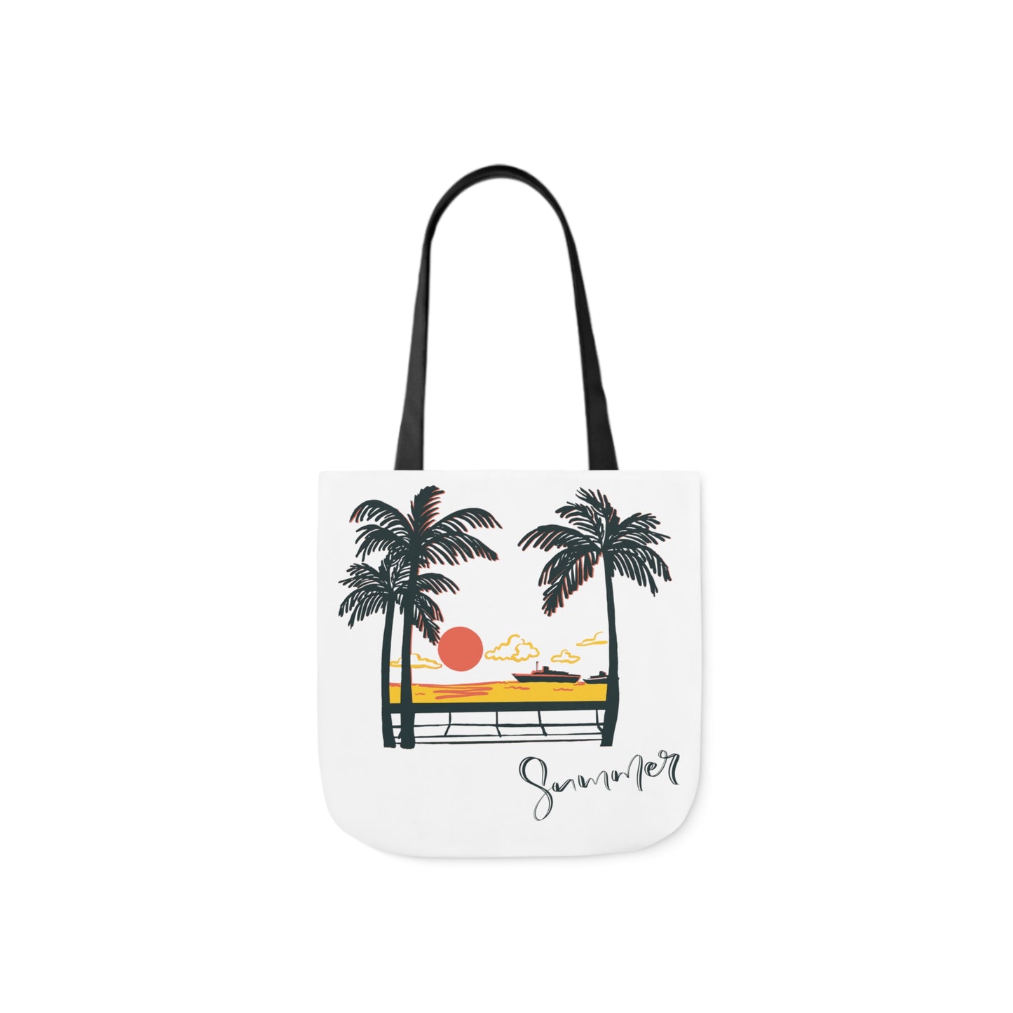 Polyester Canvas Tote Bag (AOP)