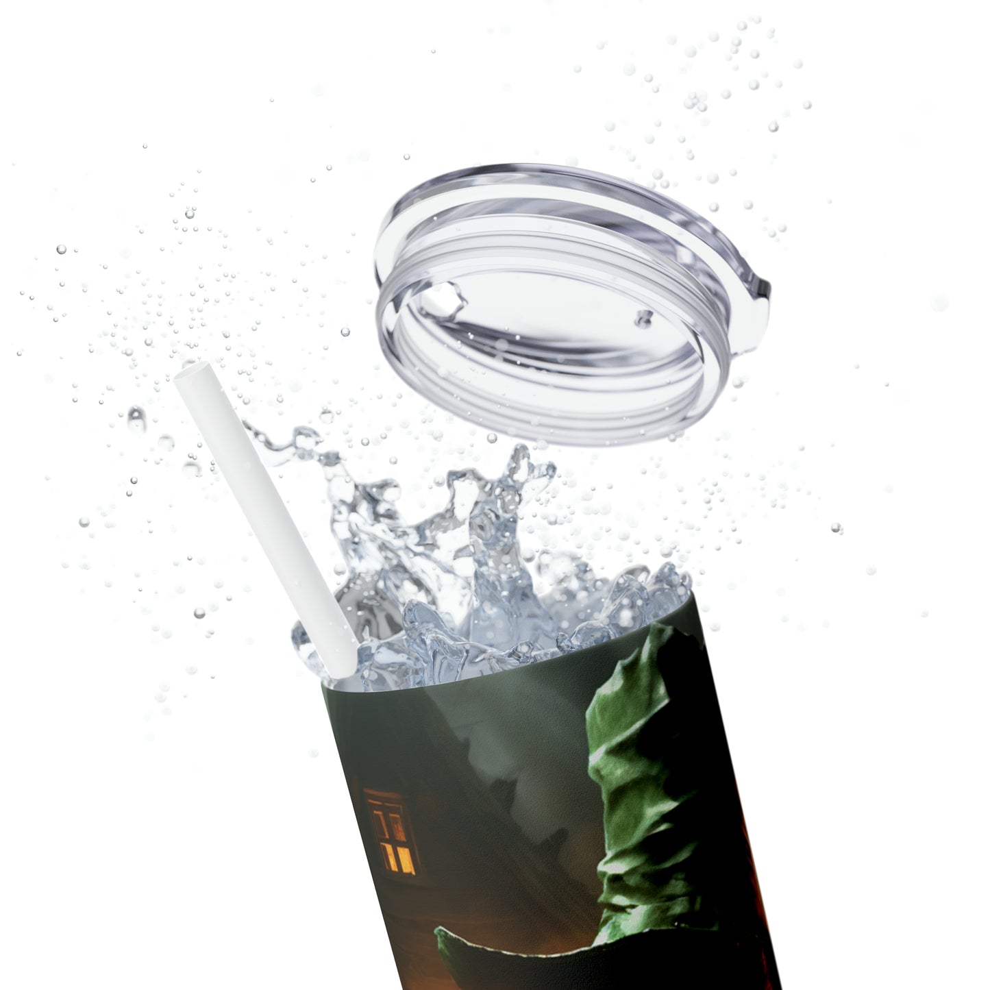 Skinny Tumbler with Straw, 20oz