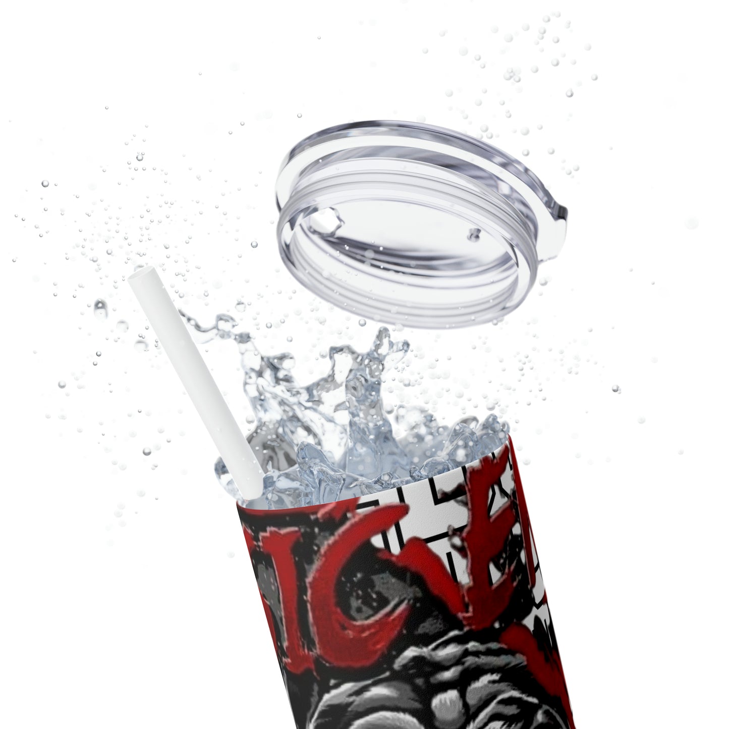 Skinny Tumbler with Straw, 20oz