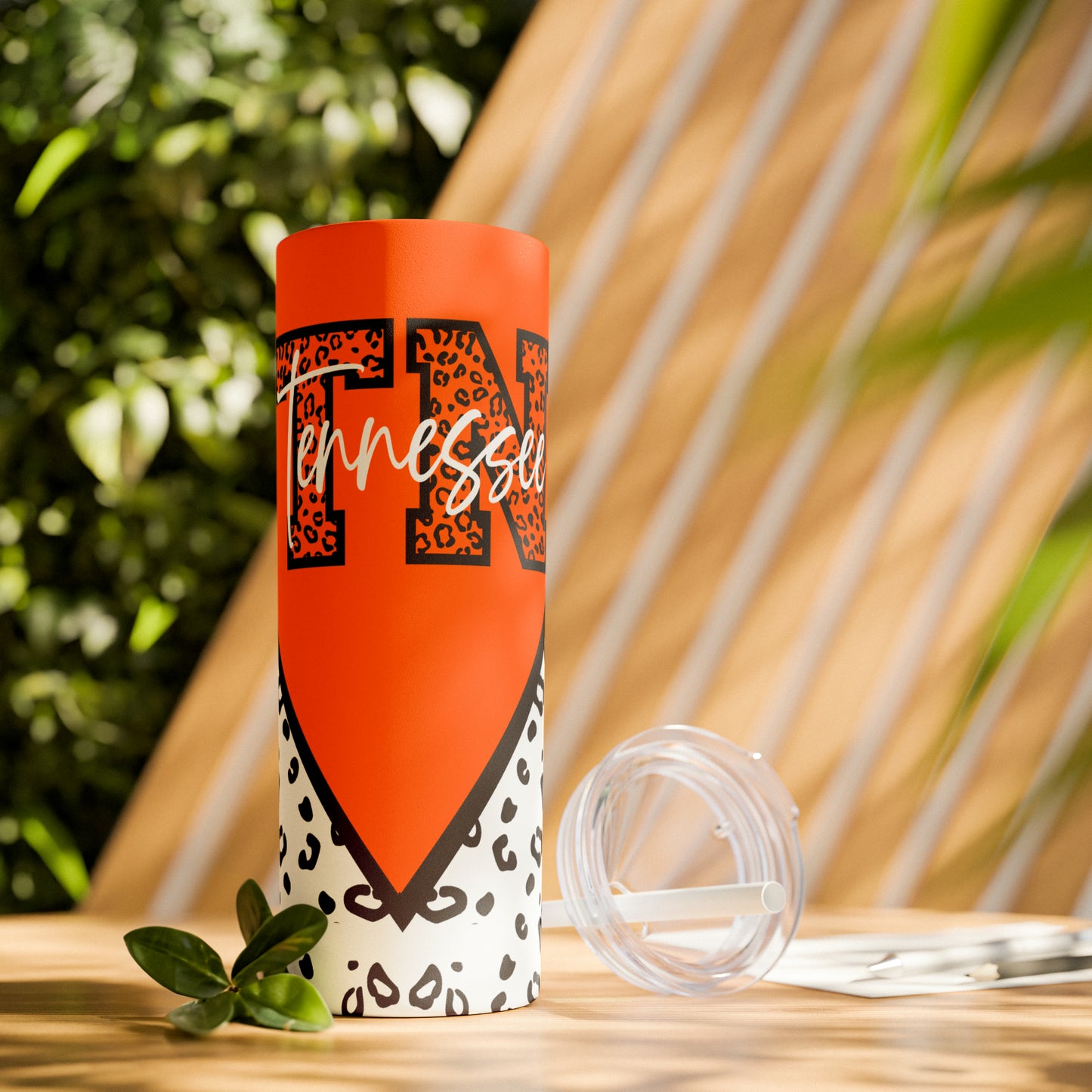 Skinny Tumbler with Straw, 20oz