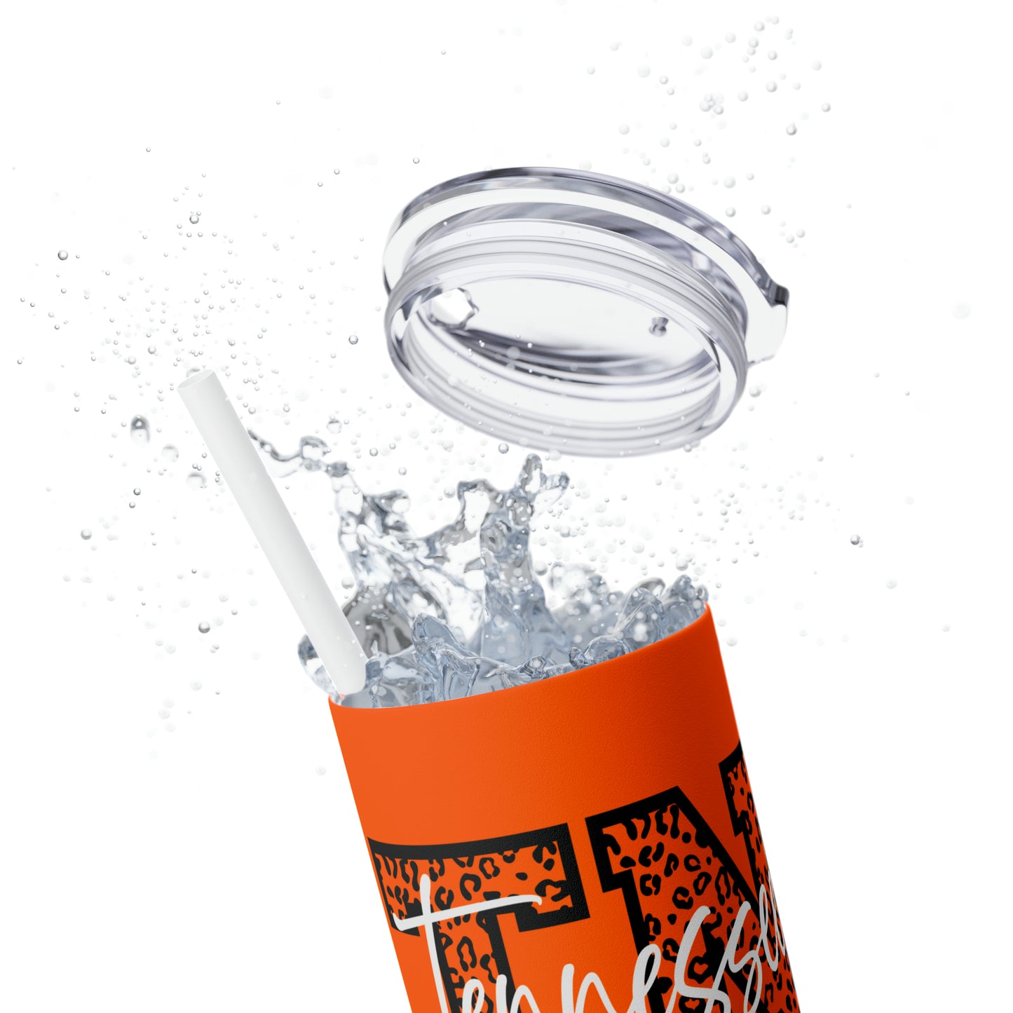 Skinny Tumbler with Straw, 20oz