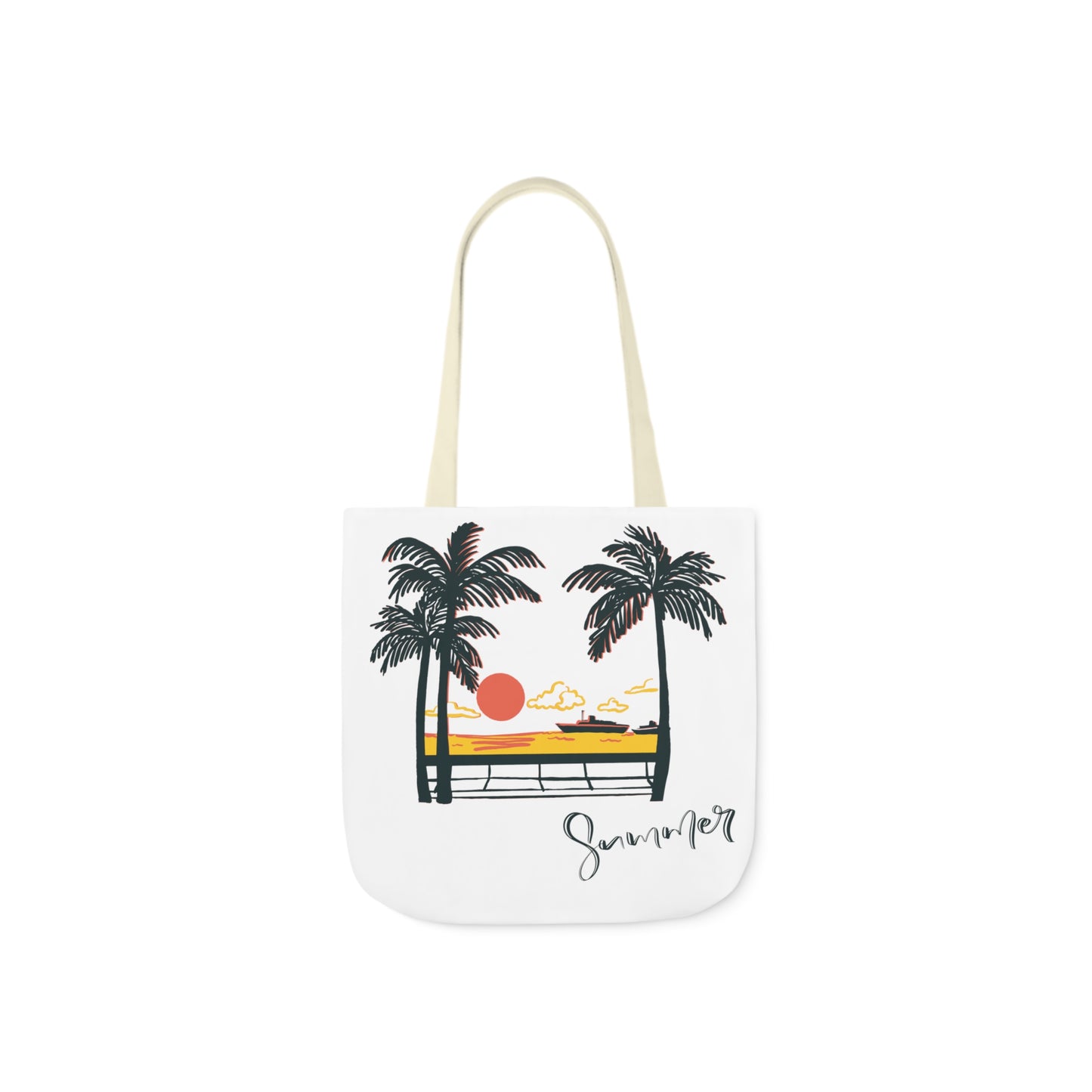 Polyester Canvas Tote Bag (AOP)