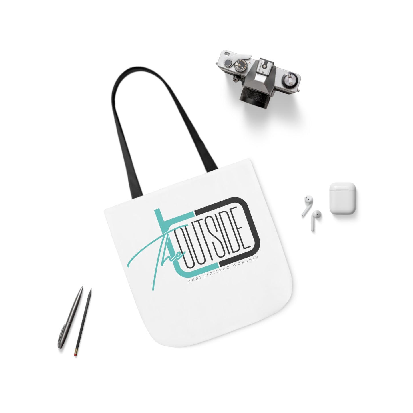 Polyester Canvas Tote Bag (AOP)