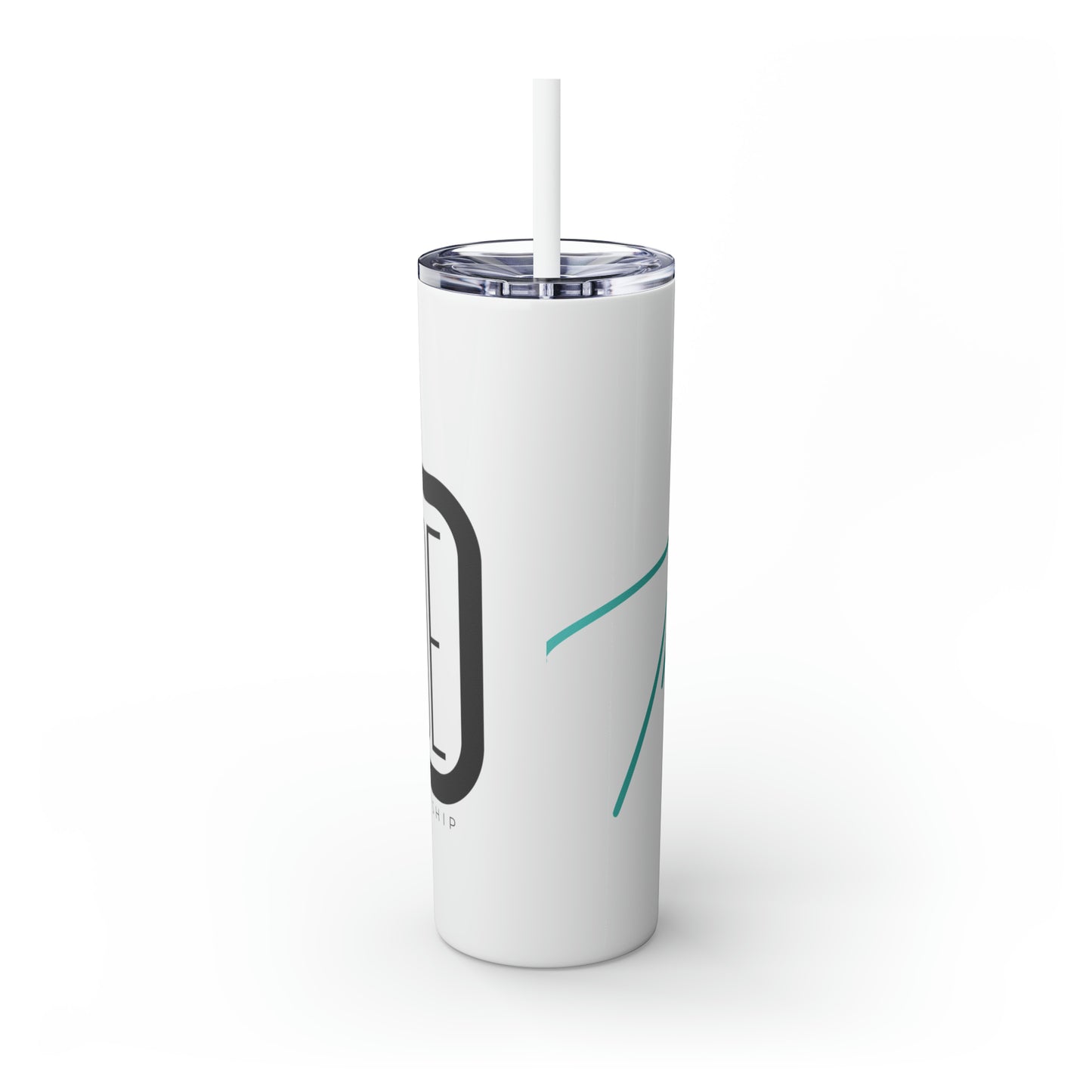 Skinny Tumbler with Straw, 20oz