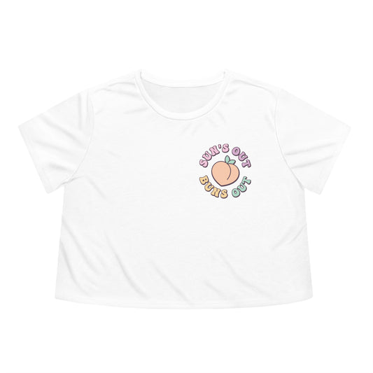 Women's Flowy Cropped Tee