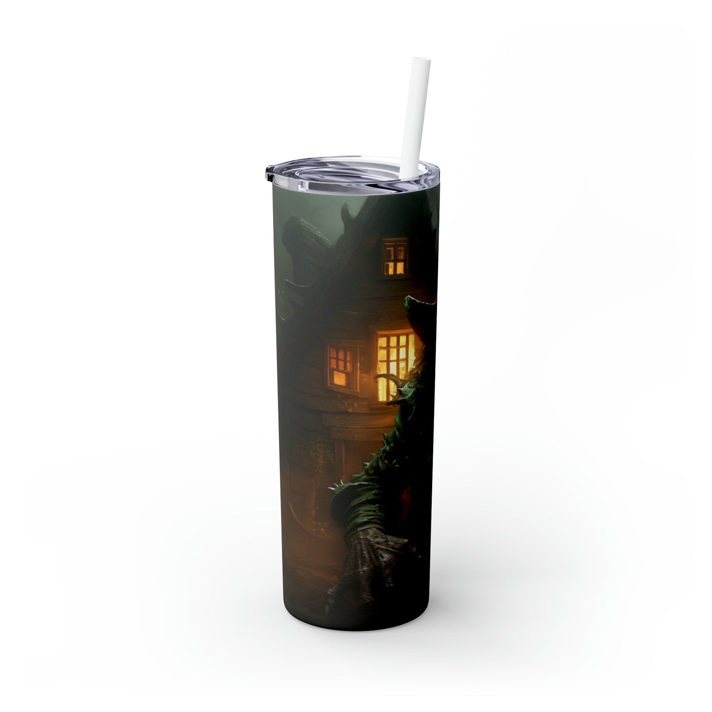 Skinny Tumbler with Straw, 20oz