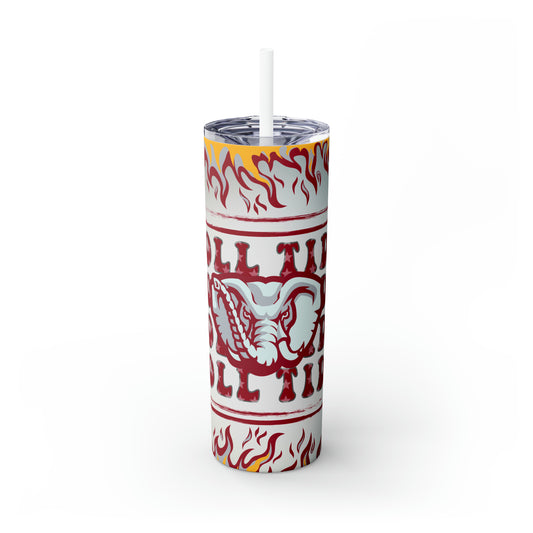 Skinny Tumbler with Straw, 20oz