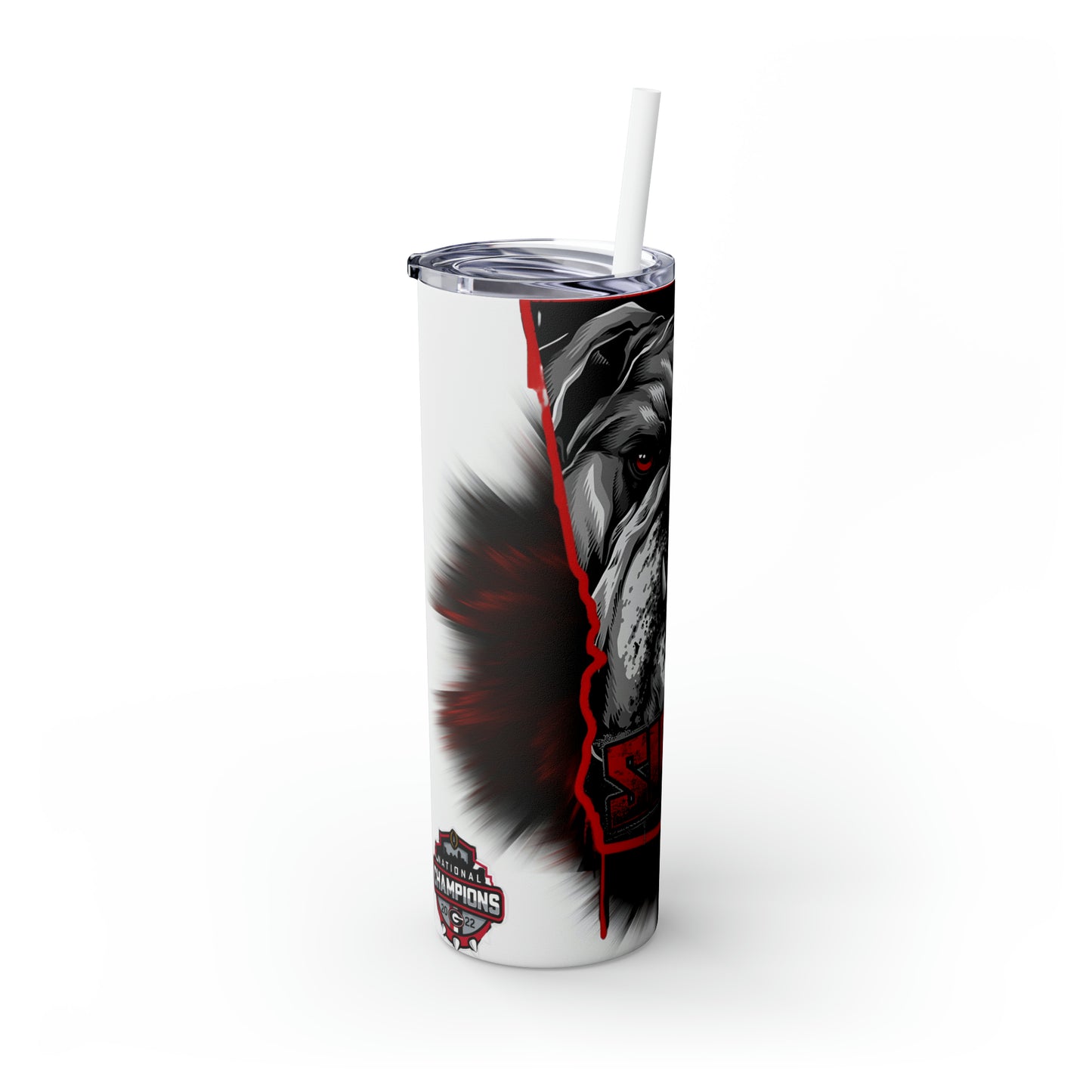 Skinny Tumbler with Straw, 20oz