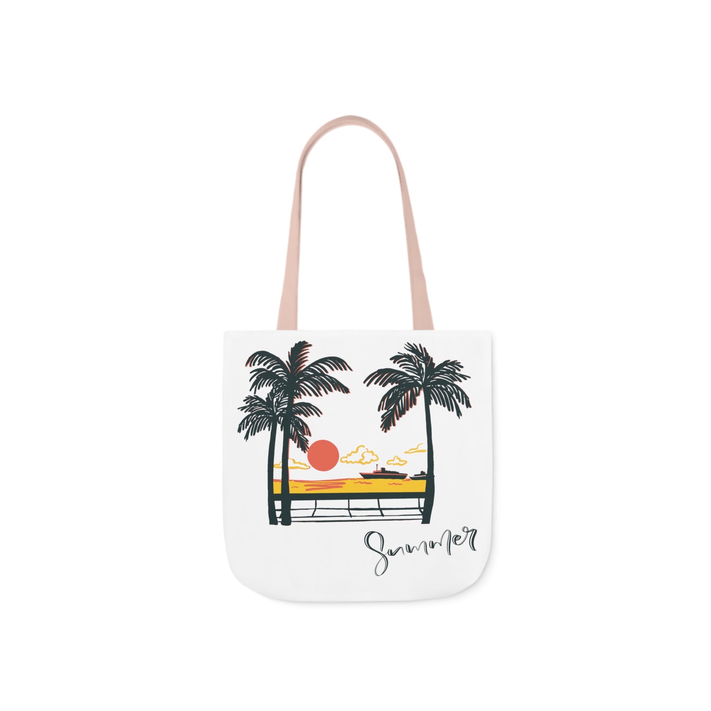 Polyester Canvas Tote Bag (AOP)