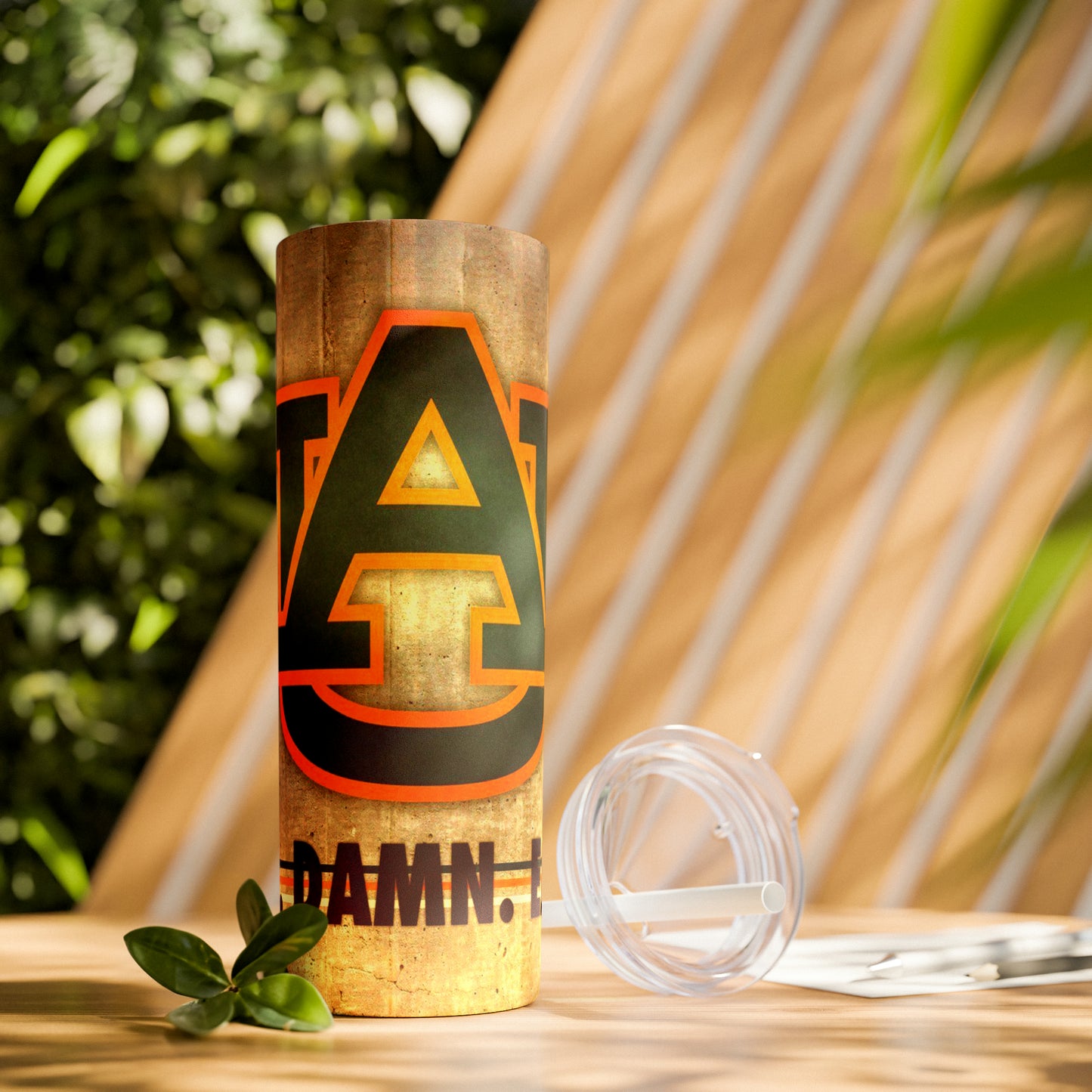 Skinny Tumbler with Straw, 20oz