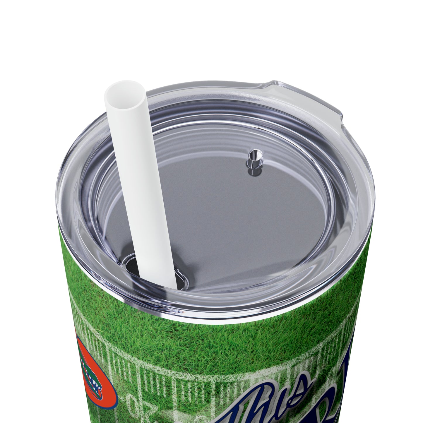 Skinny Tumbler with Straw, 20oz