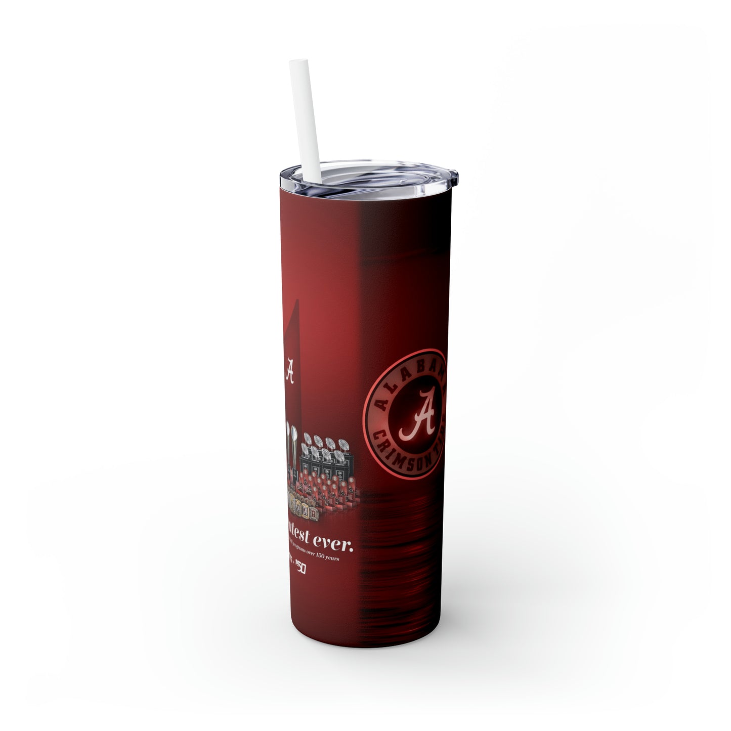 Skinny Tumbler with Straw, 20oz