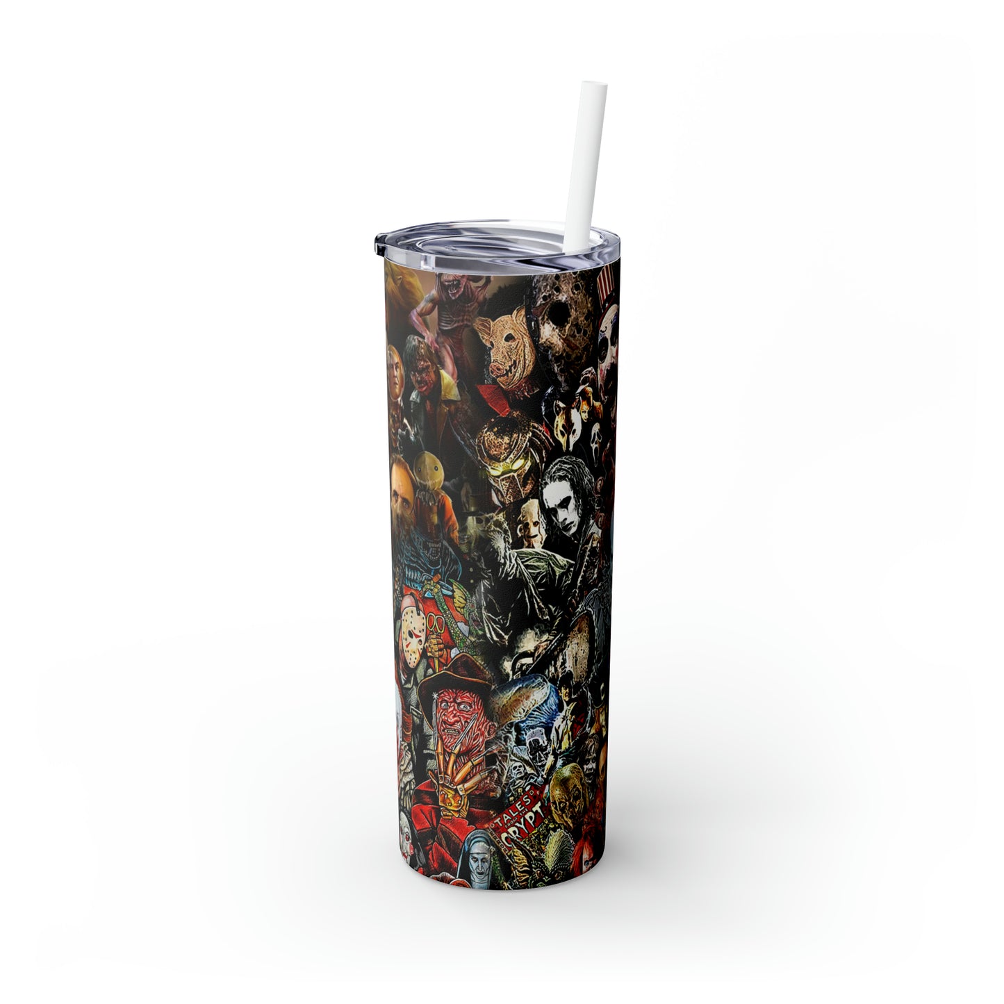 Skinny Tumbler with Straw, 20oz