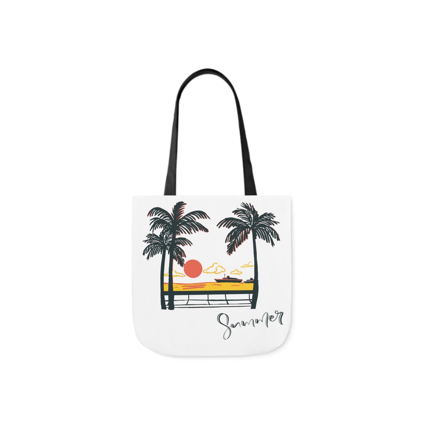 Polyester Canvas Tote Bag (AOP)