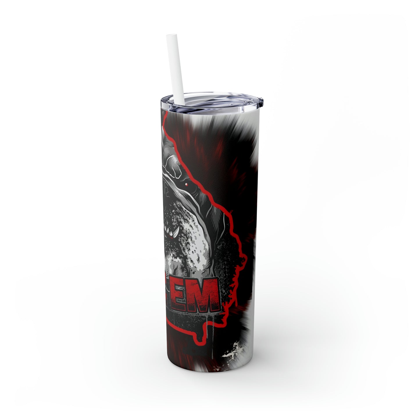 Skinny Tumbler with Straw, 20oz