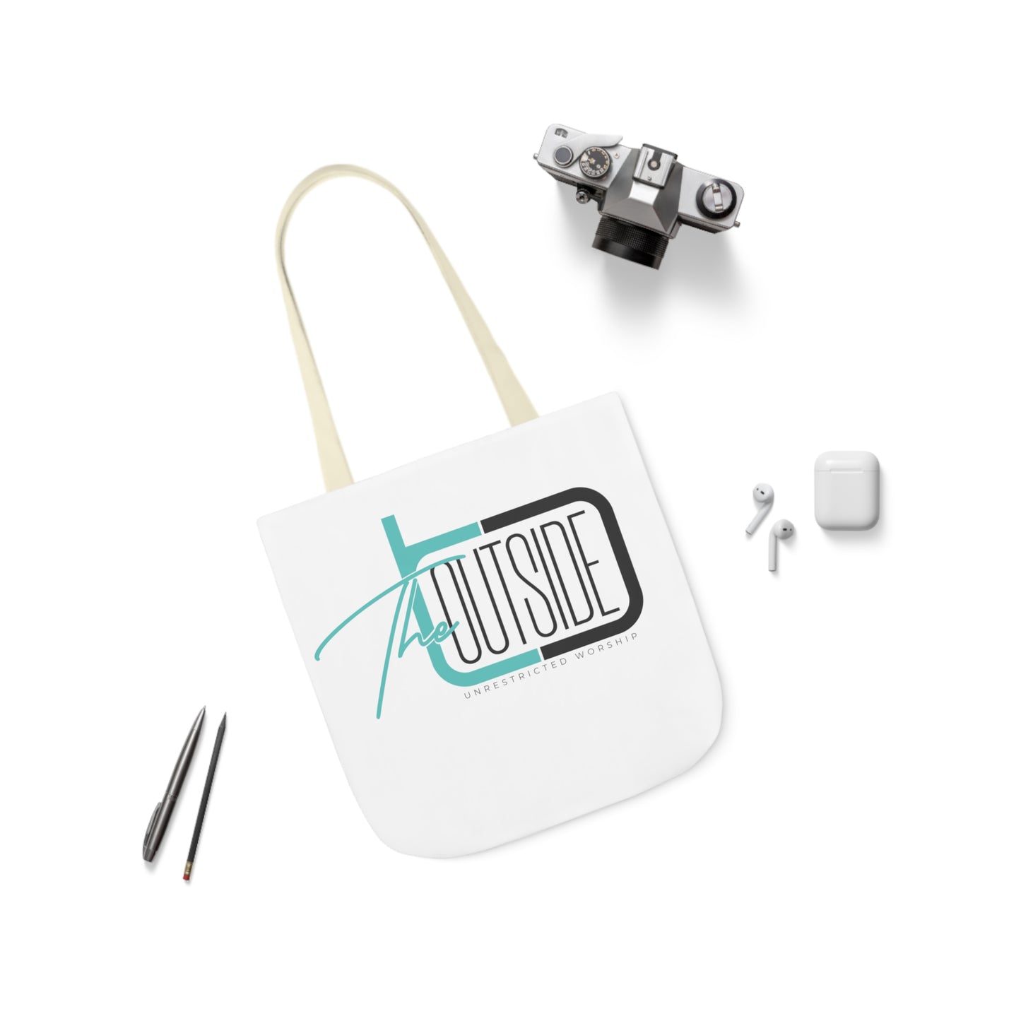 Polyester Canvas Tote Bag (AOP)