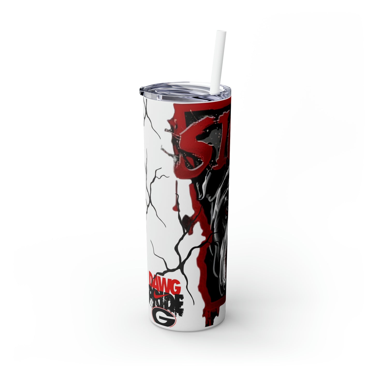 Skinny Tumbler with Straw, 20oz
