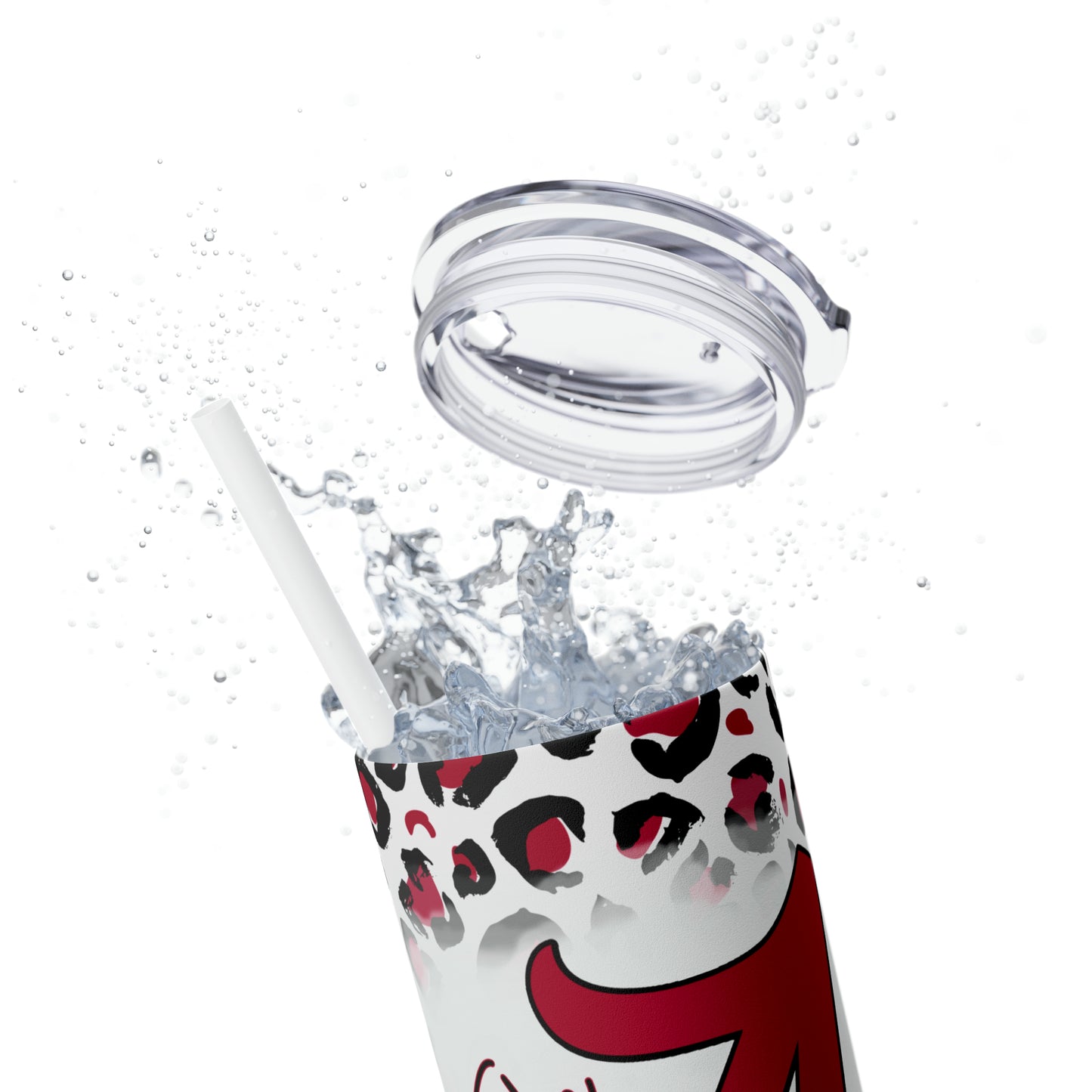 Skinny Tumbler with Straw, 20oz