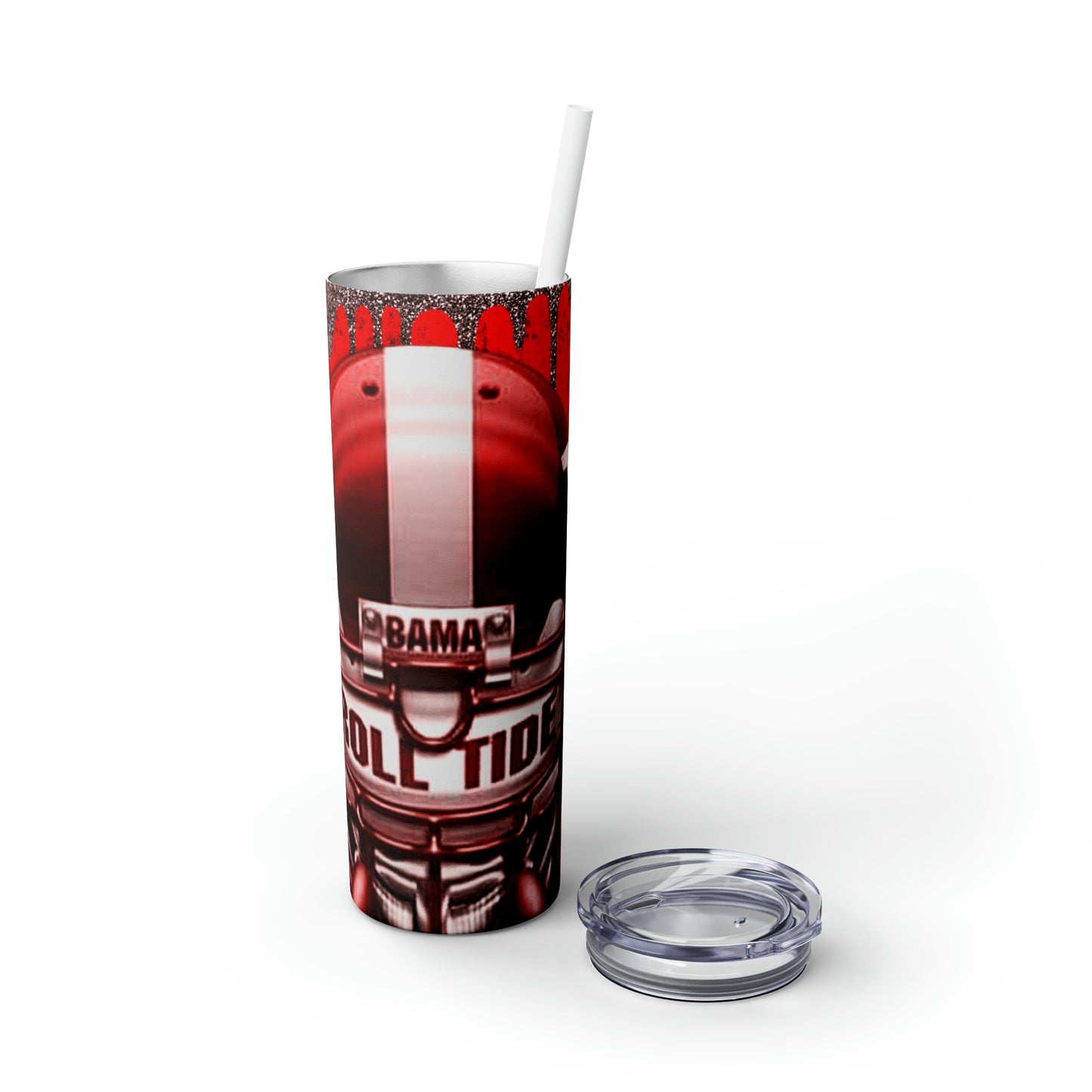 Skinny Tumbler with Straw, 20oz