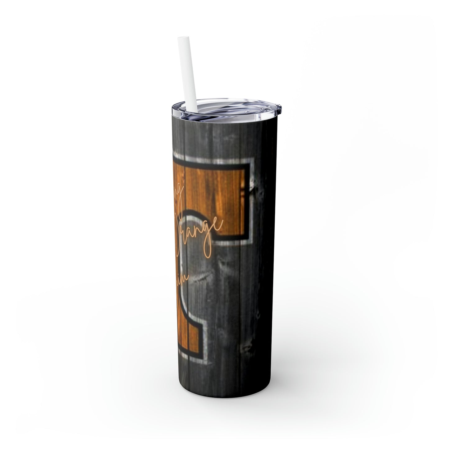 Skinny Tumbler with Straw, 20oz